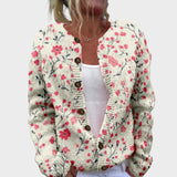 Catarina - Kvetinový cardigan na jeseň