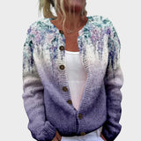 Inês - Kvetinový cardigan na jeseň
