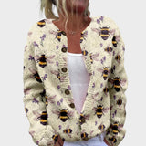 Alice - Kvetinový cardigan na jeseň