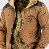 Martin - Kabát na každodenné nosenie s fleece podšívkou