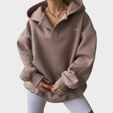 Flávia - Elegantná mikina s kapucňou